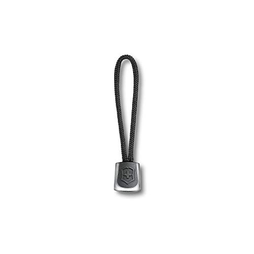 Victorinox Black Nylon Cord Lanyard with Rubber Grip for Swiss Army Knives
