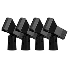 Standard Bracket Connection：Precision fitted threaded connector links smoothly with regular mic stands, boom arms and common mounting parts, achieving steady connection with most daily and professional audio gear for easy assembly Handy Angle Tuning：...