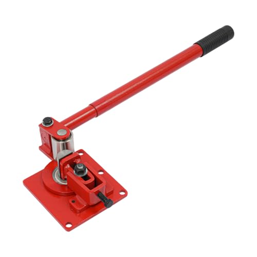 Máquina dobladora manual de pletinas de hierro plano y aluminio con doblado en frío 2