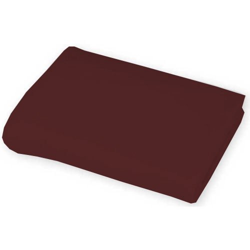 Drap-housse en coton égyptien doux 600 fils parure lit empereur vin