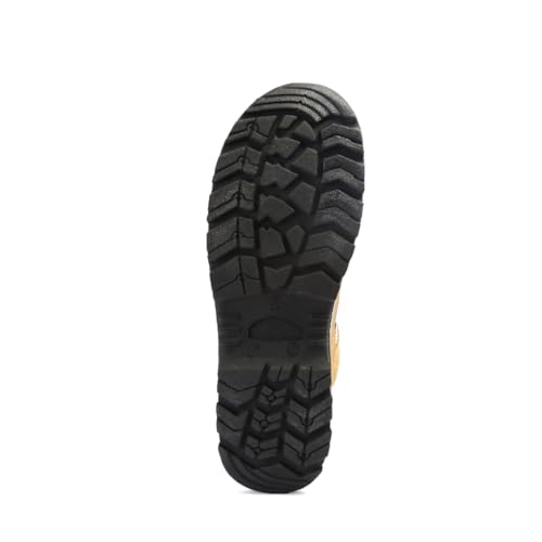 Image of Allen Cooper AC-9005 Safety Shoe - S.T - Buff Nubuck /CG Leather - PU - D.D - S.C - Low Ankle