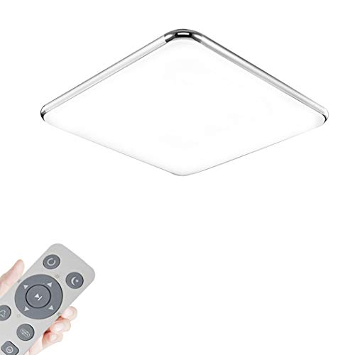 MYHOO 36W Regulable Ultra delgada LED luz de Techo Moderno Lámpara del Cuarto de Baño Luz De Techo De La Cocina Moderna De Energía Pasillo De La Lámpara [Clase energética A+]
