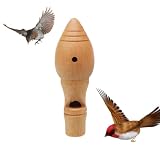 Patifirst Sifflet Appeau Oiseaux - Sifflet À Oiseaux En Bois Portable Avec Son Réaliste,Di...