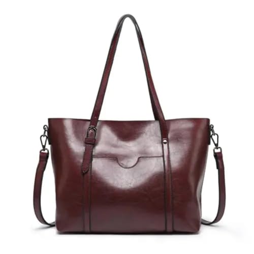 MOSTOS ; Brings Superior� || Purses And Handbags Top Handle Satchel Shoulder Bags Messenger Tote Bag For Ladies Purses (Shopping Style Dark Brown) (B0CKDYHKGY) Amazon Price History, Amazon Price Tracker