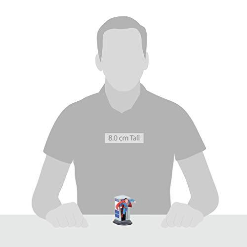 Department 56 DC Comics Superman Village Accessories Phone Booth Figurine, 3.27 Inch, Multicolor