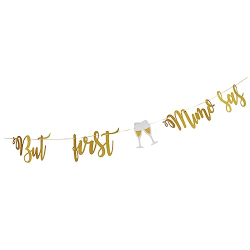 Catálogo para Comprar On-line Pancartas y estandartes para comprar hoy. 50 GLEAVI Estandarte Dorado Pancarta De Fiesta Pancarta De Papel para Fiesta Accesorio para Fotos Bandera Creativa para Celebraciones