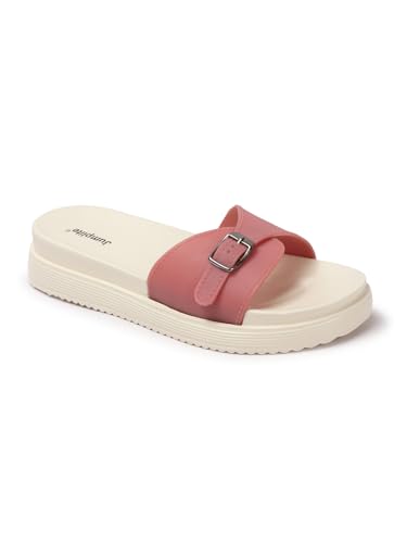 JUMPLITE Women's Pink PVC Outdoor Casual Sandal - JL-9339-3a-Pink_38