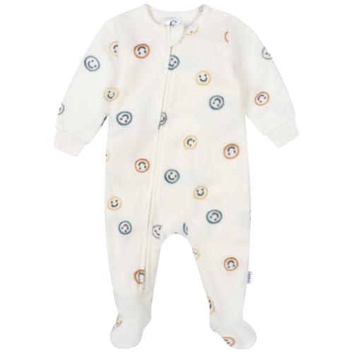 Image of Gerber Baby Boys 2-Pack Flame Resistant Fleece Footed Pajamas