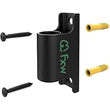 FXW Fence-to-Wall Anchor Pack of 4 for Use with Dog Playpen in Yard, Garden, Doorways, Fireplace, Indoor/Outdoor, Fits All Heights of FXW Rollick/Homeplus/Aster Playpen, BlackPatented