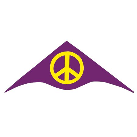 Gayla Kites Nylon Peace Kite 50