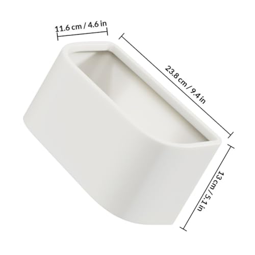 Caneca de basura rectangular para colgar en puerta miniatura 2