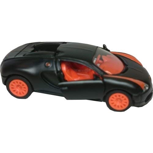 SIKU Bugatti EB 16.4 Veyron voiture miniature cadeau idéal noir et orange