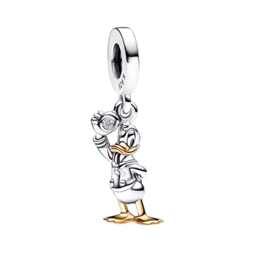 Abalorio pato de plata ley 925 para pulsera Pandora
