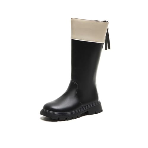 Bottes de neige enfant confortables style western beige