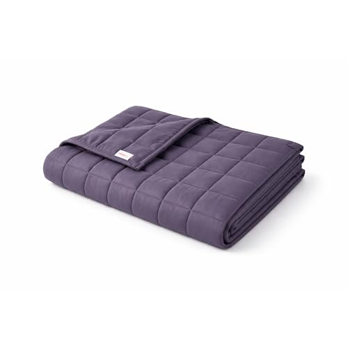 Ableys Weighted Blanket Soft and Breathable Cooling Blanket for Sleeping Grey (36 inch x 48 Inch) (7 lbs)