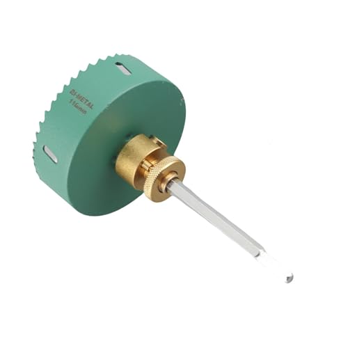 Naroote Ouvre-trou à Dégagement Rapide, Scie Cloche Universelle Polyvalente à Dégagement Rapide Robuste pour Plaque Acrylique (Ouvreur de 110 mm)