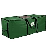 PENSON & CO. Christmas Tree Storage Bag, Heavy Duty Canvas Xmas Tree Storage Box, Large for Up to...