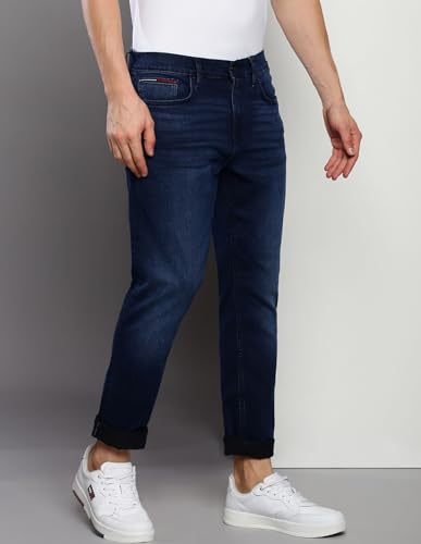 Image of Tommy Hilfiger Men's Mid Rise Slim Jeans
