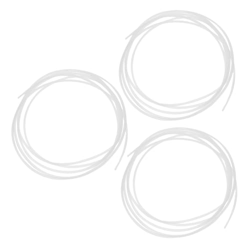 TOPPERFUN 3pcs Ptfe Tubing for 3d Printer Wear-resistant Replacement Hose for Industrial Design