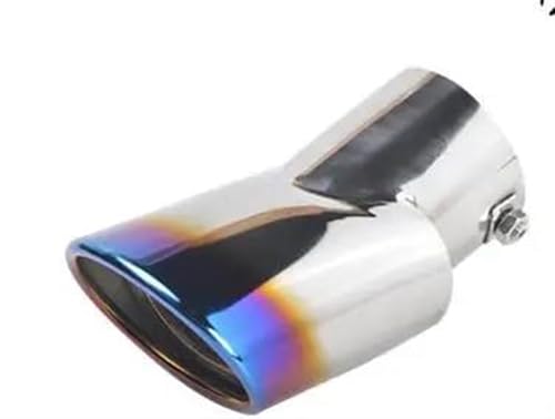 Embout d'échappement bleu en acier inoxydable pour Honda CR-V 2017-2021