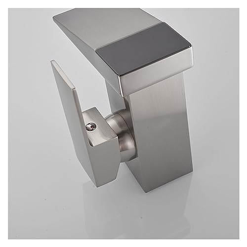 Grifo de detección de temperatura digital para baño que evita quemaduras con acabado negro 6