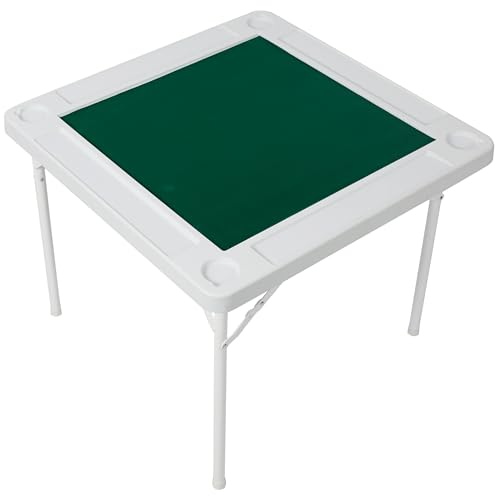 Mesa plegable verde de 35.4 pulgadas para 4 jugadores miniatura 3