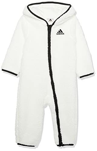 Combinaison adidas blanche polaire bébé 3 mois vêtement chaud hiver