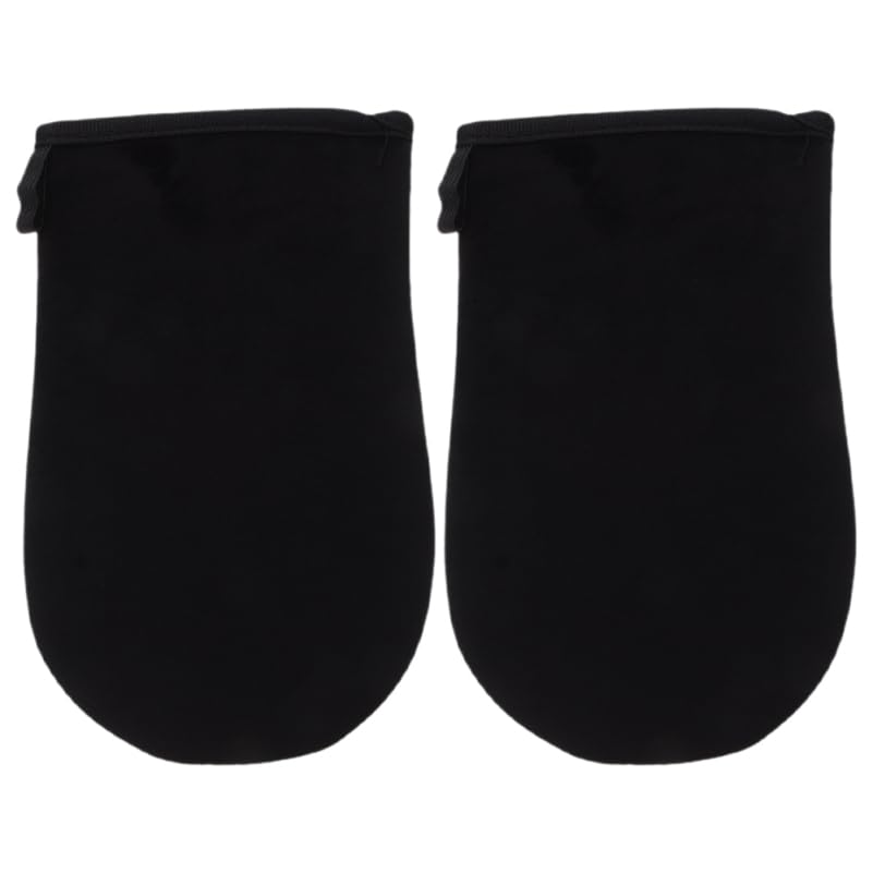 Frcolor Tanning Glove Self Tanner Mitt Applicator for Even Lotion Application Blackened Gloves Soft Skin Friendly Sunless Tan 7.95X4.84In