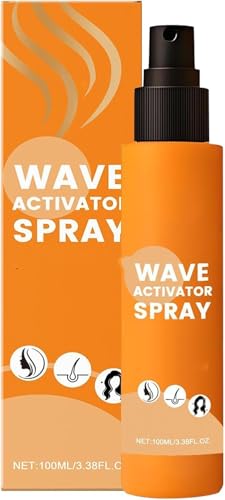 Spray Revitalizante de Ondas, un spray para peinar que suaviza el frizz y proporciona un acabado duradero y no graso. Ideal para hombres y mujeres, para eventos, viajes y uso en peluquerías