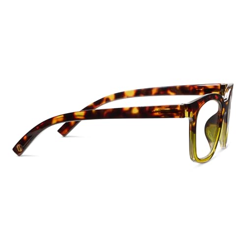 Image of Peepers by PeeperSpecs Women's to The Max Square Blue Light Blocking Reading Glasses