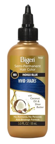 Bigen Semi-Permanent Haircolor Indigo Blue 3 Pack miniatura 2