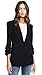 Cinq à Sept Women's Crepe Khloe Blazer, Black, 00
