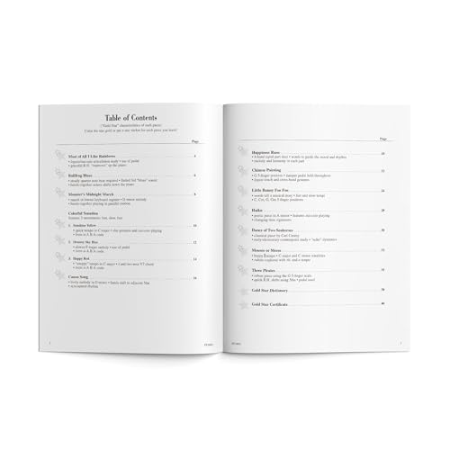 Piano Adventures: Gold Star Performance - Level 1 | Songbook for Late Elementary Students | Piano Sheet Music Book with Online Audio Access | Technique and Rhythm Exercises | Faber Piano Book