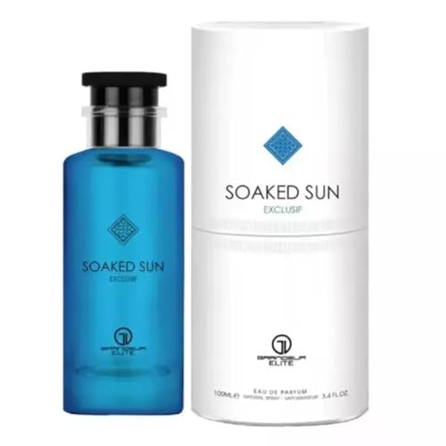 Perfume Masculino Soaked Sun Exclusif EGRANDEUR ELITE EAU De Parf...