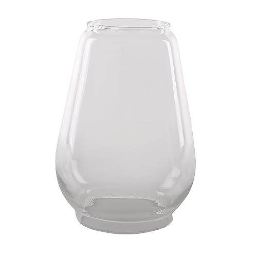 Image of Stansport Hurricane Lantern - Classic Metal Kerosene Oil Lamp with Glass Globe and Adjustable Wick - Portable Emergency Lighting & Decorative Indoor /Outdoor Camping Lantern, Red