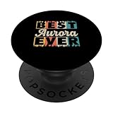 Photo Gallery retro personalizzato nome best aurora ever popsockets popgrip intercambiabile Photo Gallery retro personalizzato nome best aurora ever popsockets popgrip intercambiabile
