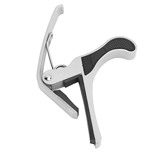 Ensemble de capo de guitare, capo de guitare facile à utiliser avec des médiators pour mandoline Argent - Les Beatles, Paul McCartney, John Lennon, RIngo Starr, George Harrison Ensemble de capo de guitare, capo de guitare facile à utiliser avec des médiators pour mandoline Argent – Image 5