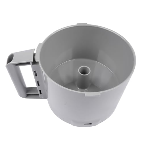 Getanye 112204S Food Processor Cutter Bowl 3 Quart Replacement for Robot Coupe R2 R2B R2N R2 Dice Food Processor Gray Bowl