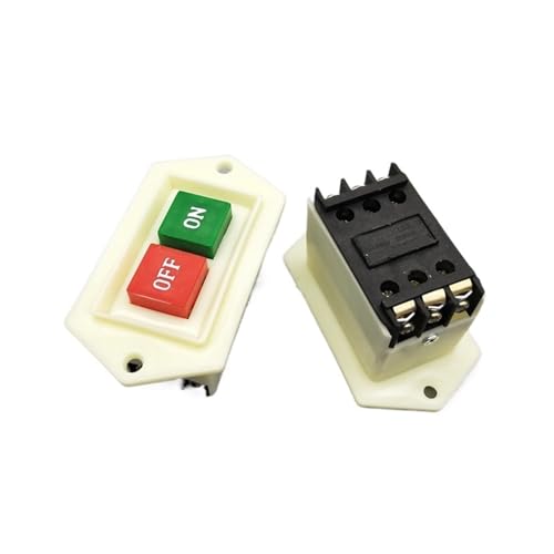 Interrupteur à bouton-poussoir marche/arrêt LC3-10 10A 380V boîtier triphasé - 4