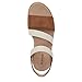 Dr. Scholl's Womens Isle Fun Flat Sandal Honey Brown 8 M