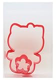 Cortador de galletas de Hello Kitty y flores, en caja de regalo, ideal para galletas, galletas, pasteles y glaseado