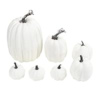 専用＊Halloween＊ミニパンプキン　フェイクスワッグ Amazon.co.jp: ハロウィン 装飾 ハロウィン かぼちゃ 7種類のサイズの
