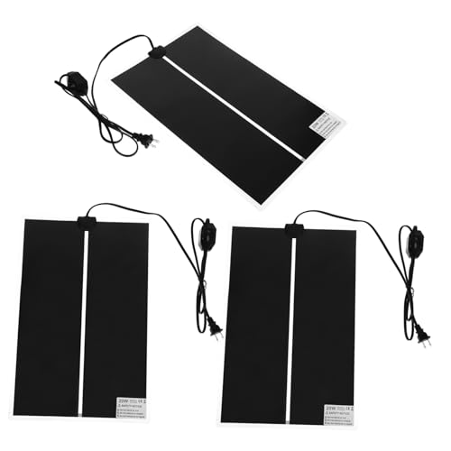 Tapete térmico para reptiles con control de temperatura 3 pcs