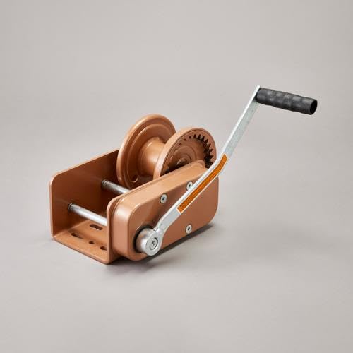 エスコ 1135kg ハンドウィンチ(自動ブレーキ付/高耐久型) EA989RD-53