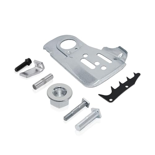 Kit de plaque de barre de guidage et boulons pour tronçonneuse 445 450