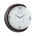 Titan Wooden Half Moon Wall Clock With Glass Dial - 31 Cm X 32 Cm (Medium) - Analog