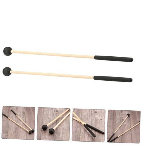 2 baquetas para percusión con mango de madera miniatura 7