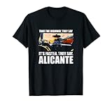 Tome la autopista Alicante Tráfico España Rush Hour Driving Camiseta