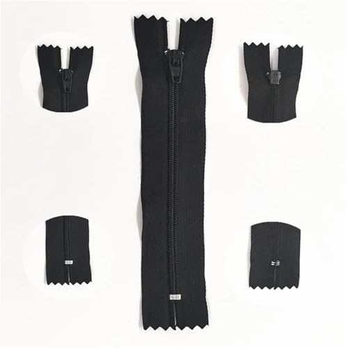 Fermeture à glissière en nylon fermée 35cm mercerie créative - 3