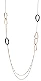 marcello uno  Marcello Pane Halskette Silber Rubber CLAR012, Uni